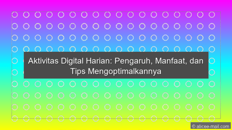 Aktivitas Digital Harian