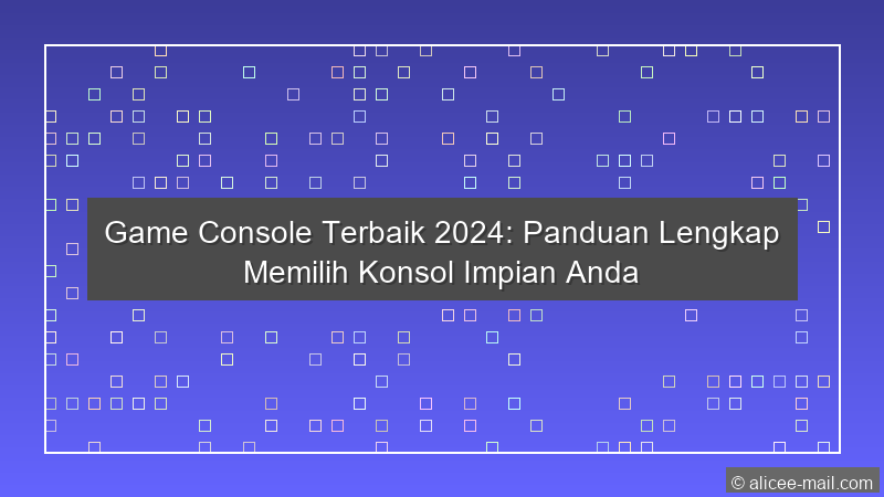 Game Console Terbaik