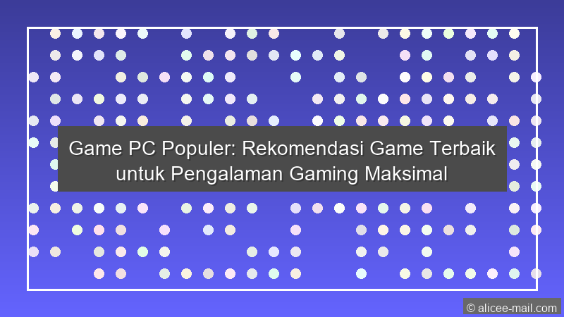 Game Pc Populer