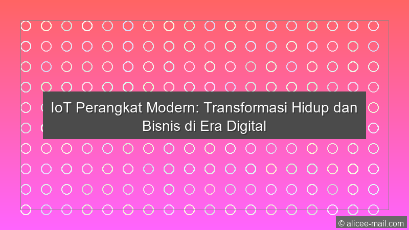 Iot Perangkat Modern
