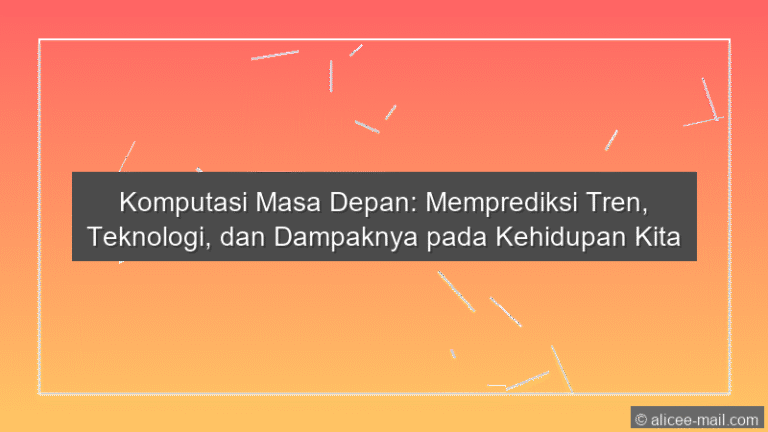 Komputasi Masa Depan