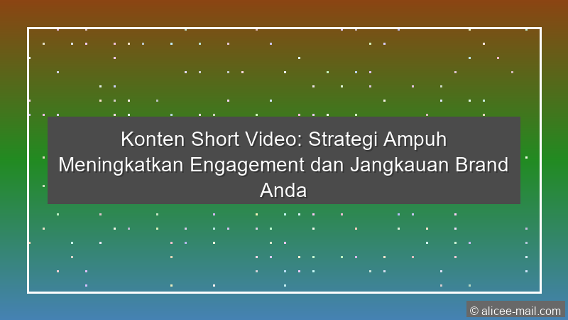 Konten Short Video