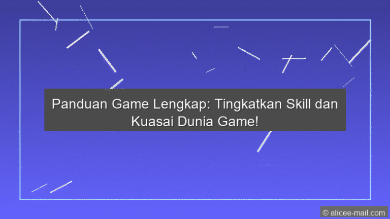Panduan Game Lengkap