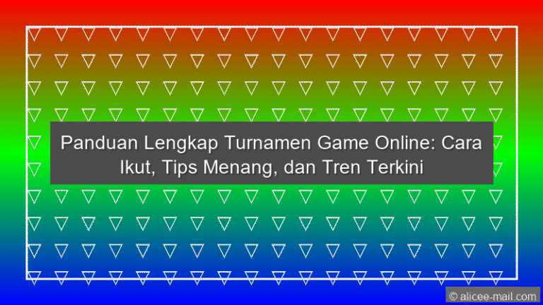 Turnamen Game Online