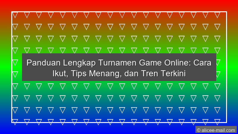 Turnamen Game Online