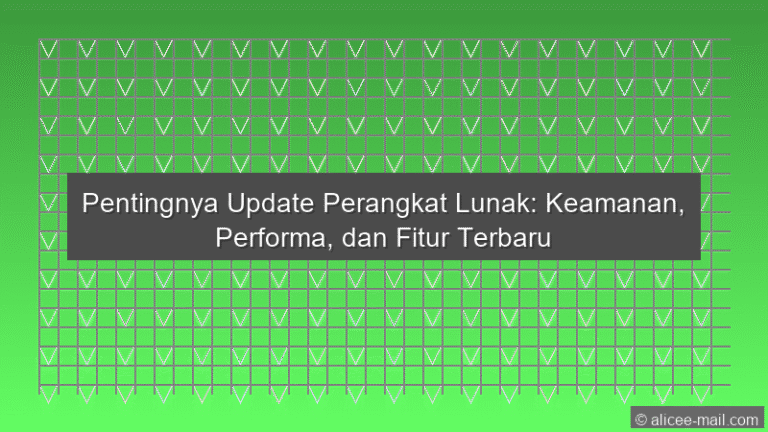 Update Perangkat Lunak