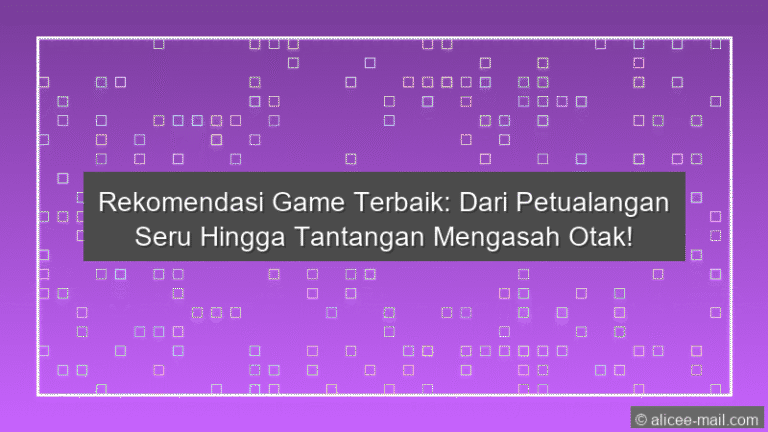 Rekomendasi Game Terbaik