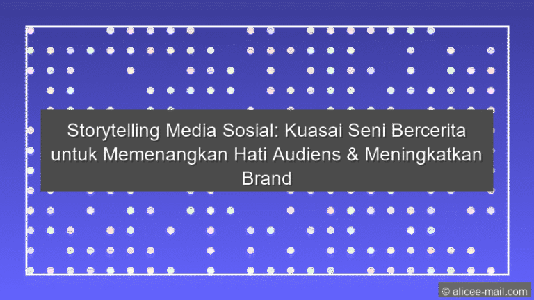 Storytelling Media Sosial