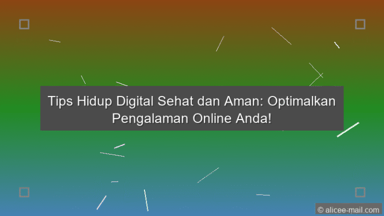 Tips Hidup Digital