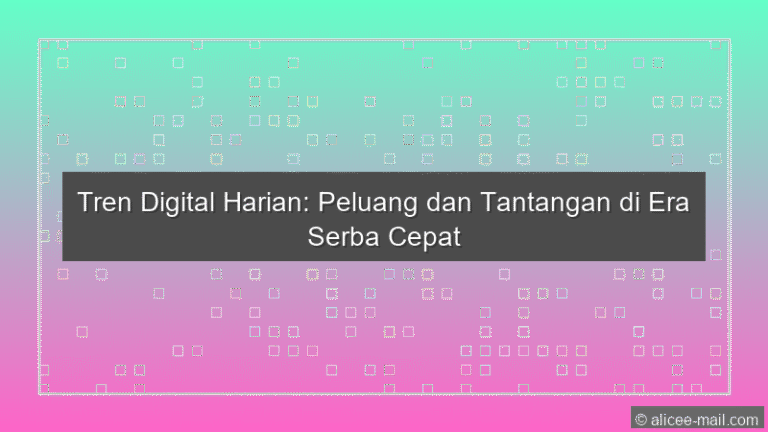 Tren Digital Harian