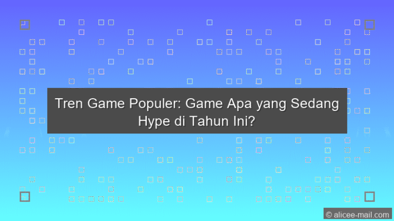 Tren Game Populer