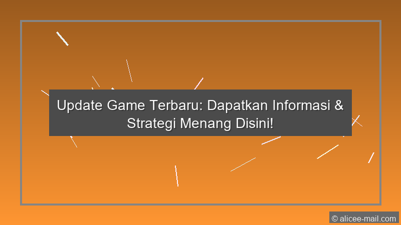 Update Game Terbaru