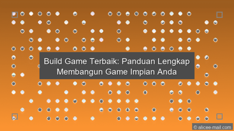 Build Game Terbaik
