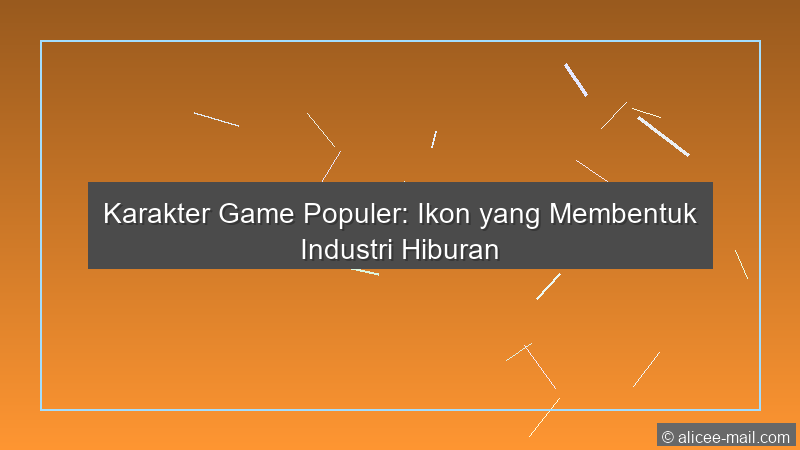 Karakter Game Populer